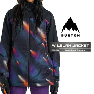 ySi|Cg10{IvGg[2020:00`2701:59z2024-25 BURTON Women's LELAH JACKET True Black/Comets o[g Xm[{[h EFA WPbg fB[X 24-25 2025 {Ki
