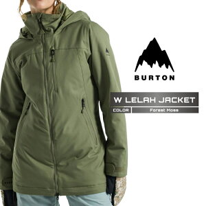 2024-25 BURTON Women's LELAH JACKET Forest Moss o[g Xm[{[h EFA WPbg fB[X 24-25 2025 {Ki