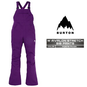 ySi|Cg10{IvGg[2020:00`2701:59z2024-25 BURTON Women's AVALON STRETCH BIB PANTS Imperial Purple o[g Xm[{[h EFA rupc fB[X 24-25 2025 {Ki