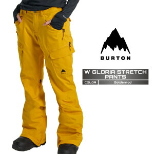 2024-25 BURTON Women's GLORIA STRETCH PANTS Goldenrod o[g Xm[{[h EFA pc fB[X 24-25 2025 {Ki