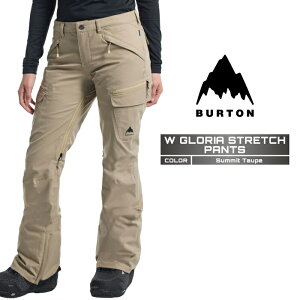 2024-25 BURTON Women's GLORIA STRETCH PANTS Summit Taupe o[g Xm[{[h EFA pc fB[X 24-25 2025 {Ki