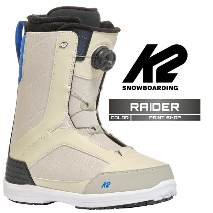楽天市場】2024-25 K2 RAIDER Print Shop ケーツー レイダー プリント 