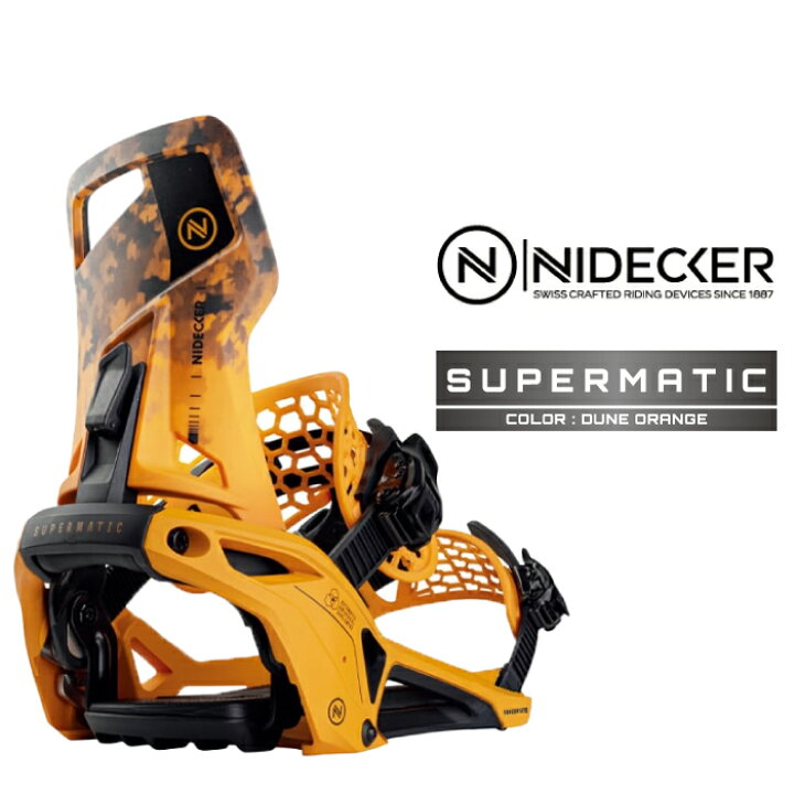 楽天市場】2024-25 NIDECKER SUPERMATIC Dune Orange ナイデッカー 