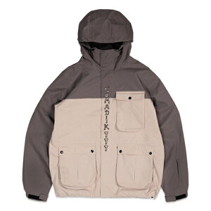 2024-25 NOMADIK 777 JKT Gray Beige ノマディック スノーボード ウェア ジャケット メンズ レディース 24-25 2025 日本正規品