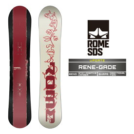 2024-25 ROME SDS RENE-GADE ローム レネゲード スノーボード 板 メンズ 日本正規品 予約商品