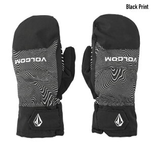 2024-25 VOLCOM V.CO NYLE MITT Black Print / Ivy {R Xm[{[h XL[ O[u  Y fB[X 24-25 2025 {Ki