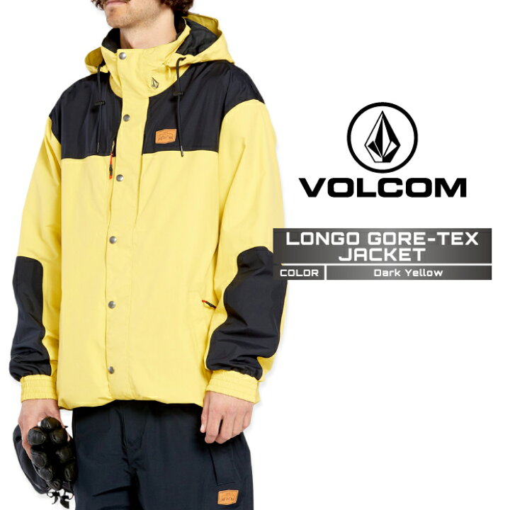 楽天市場】2024-25 VOLCOM LONGO GORE-TEX JACKET Dark Yellow  