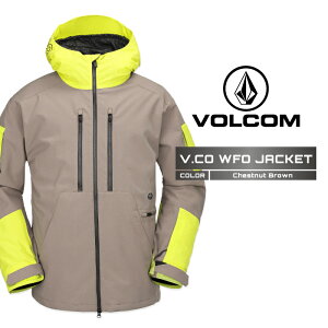 2024-25 VOLCOM V.CO WFO JACKET Chestnut Brown {R Xm[{[h EFA[ WPbg Y 24-25 2025 {Ki