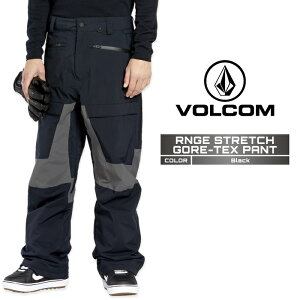 2024-25 VOLCOM RNGE STRETCH GORE-TEX PANT Black {R Xm[{[h EFA[ pc SAebNX Y 24-25 2025 {Ki