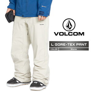 2024-25 VOLCOM L GORE-TEX PANT Stone ボルコム ゴアテックス スノーボード ウェアー パンツ メンズ 24-25 日本正規品