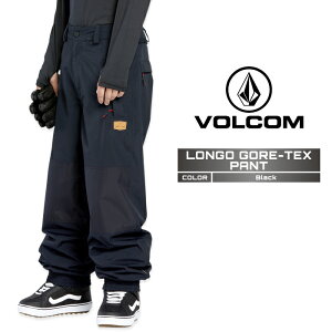 2024-25 VOLCOM LONGO GORE-TEX PANT Black {R Xm[{[h EFA[ pc SAebNX Y 24-25 2025 {Ki