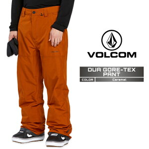 2024-25 VOLCOM DUA GORE-TEX PANT Caramel {R Xm[{[h EFA[ pc SAebNX Y 24-25 2025 {Ki
