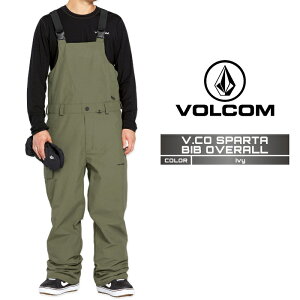 2024-25 VOLCOM V.CO SPARTA BIB OVERALL Ivy �{���R�� �X�m�[�{�[�h �E�F�A�[ �r�u�p���c �����Y 24-25 2025 ���{���K�i