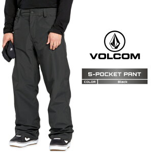 ySi|Cg10{IvGg[2020:00`2701:59z2024-25 VOLCOM 5-POCKET PANT Black {R Xm[{[h EFA[ pc Y 24-25 2025 {Ki
