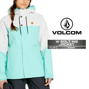 2024-25 VOLCOM BOLT INS JACKET Wasabi {R Xm[{[h EFA[ WPbg fB[X 24-25 2025 {Ki