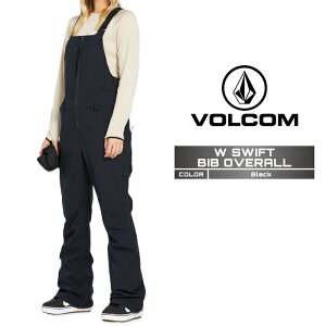 2024-25 VOLCOM SWIFT BIB OVERALL Black {R Xm[{[h EFA[ rupc fB[X 24-25 2025 {Ki