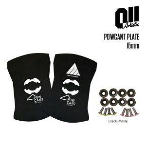 2025-26 POW CANT x 011 ARTISTIC CANT PLATE 15mm Black White pEJg [ A[eBXeBbN Xm[{[h v[grXZbg 2026 {Ki