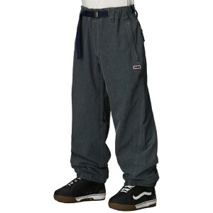 2025-26 686 MENS DOJO SHELL PANT Navy Denim シックスエイトシックス スノーボード ウェア パンツ メンズ 25-26 日本正規品