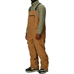 2025-26 686 MENS HOT LAP INSULATED BIB Caramel Ripstop シックスエイトシックス スノーボード ウェア ビブパンツ メンズ 25-26 日本正規品