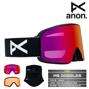 2025-26 ANON M6 Black/Perceive Sunny Red Am Xm[{[h S[O 25-26 {Ki