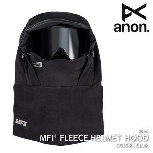 ySi|Cg10{IvGg[2020:00`2701:59z2025-26 ANON MFI FLEECE HELMET HOOD Black Am Xm[{[h t[hEH[}[ 25-26 {Ki