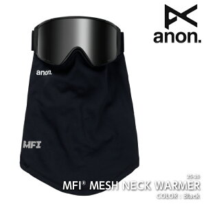 2025-26 ANON MFI MESH NECK WARMER Black Am Xm[{[h lbNEH[}[ 25-26 {Ki \񏤕i