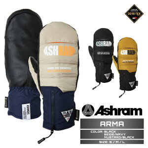 2025-26 ASHRAM ARMA Black/Beige Navy/Mustard Black AV A} Xm[{[h O[u GORE-TEX SAebNX Y fB[X 25-26 {Ki \񏤕i
