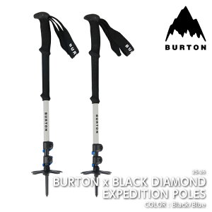 2025-26 BURTON BURTON X BLACK DIAMOND EXPEDITION POLES Black Blue o[g ubN_Ch |[ Xm[{[h ANZT[ 25-26 {Ki