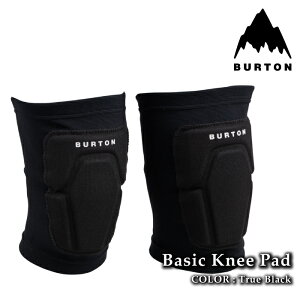 2025-26 BURTON BASIC KNEE PAD True Black o[g x[VbN j[pbh Xm[{[h veN^[ Y fB[X 25-26 {Ki