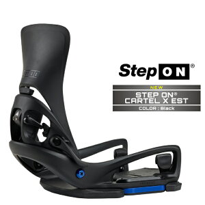 2025-26 BURTON MEN'S STEP ON CARTEL X EST Black o[g XebvI J[e GbNX C[GXeB Xm[{[h rfBO oCfBO Y {Ki 25-26