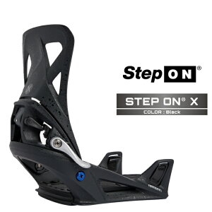 2025-26 BURTON MEN'S STEP ON X Black �o�[�g�� �X�e�b�v�I�� �G�b�N�X �X�m�[�{�[�h �r���f�B���O �o�C���f�B���O �����Y ���{���K�i 25-26
