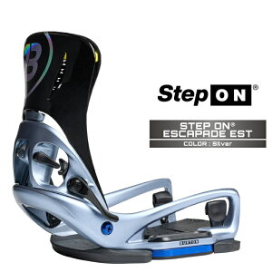 2025-26 BURTON WOMEN'S STEP ON ESCAPADE EST Silver o[g XebvI GXJyCh C[GXeB Xm[{[h rfBO oCfBO fB[X {Ki 25-26 \񏤕i