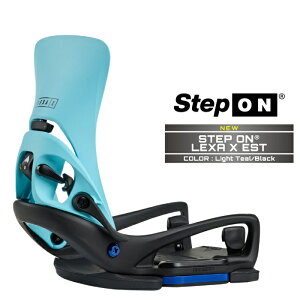 2025-26 BURTON WOMEN'S STEP ON LEXA X EST Light Teal Black o[g XebvI NT GbNX C[GXeB Xm[{[h rfBO oCfBO fB[X {Ki 25-26