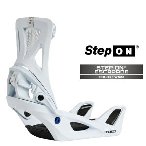 2025-26 BURTON WOMEN'S STEP ON ESCAPADE White o[g XebvI GXJyCh Xm[{[h rfBO oCfBO fB[X {Ki 25-26 \񏤕i