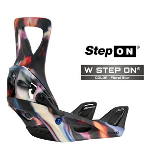 2025-26 BURTON WOMEN'S STEP ON Floral Blur o[g XebvI Xm[{[h rfBO oCfBO fB[X {Ki 25-26 \񏤕i