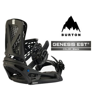 2025-26 BURTON MEN'S GENESIS EST Black o[g WFlVX C[GXeB Xm[{[h rfBO oCfBO Y {Ki 25-26