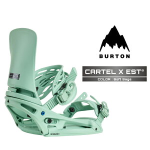 2025-26 BURTON MEN'S CARTEL X EST Soft Sage o[g J[e GbNX C[GXeB Xm[{[h rfBO oCfBO Y {Ki 25-26 \񏤕i