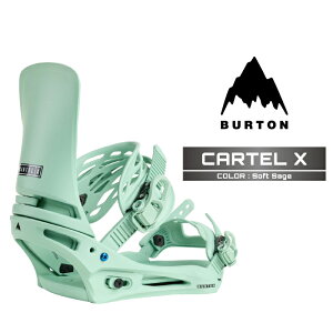 2025-26 BURTON MEN'S CARTEL X Soft Sage o[g J[e GbNX Xm[{[h rfBO oCfBO Y {Ki 25-26