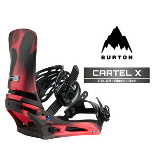 2025-26 BURTON MEN'S CARTEL X Black Red o[g J[e GbNX Xm[{[h rfBO oCfBO Y {Ki 25-26