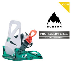2025-26 BURTON KIDS' MINI GROM DISC Green Multi o[g ~j O fBXN Xm[{[h rfBO oCfBO LbY [X ǂ {Ki 25-26 \񏤕i