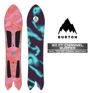 2025-26 BURTON 3D FT CHANNEL SURFER o[g `l T[t@[ Xm[{[h  Y fB[X {Ki 25-26