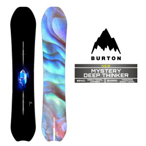 2025-26 BURTON MYSTERY DEEP THINKER o[g ~Xe[ fB[v VJ[ Xm[{[h  Y fB[X {Ki 25-26