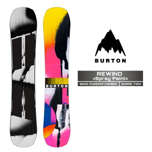 2025-26 BURTON REWIND CAMBER Spray Paint o[g Ch Xm[{[h  Y fB[X {Ki 25-26