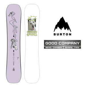 2025-26 BURTON GOOD COMPANY CAMBER o[g ObhJpj[ Xm[{[h  Y fB[X {Ki 25-26 \񏤕i