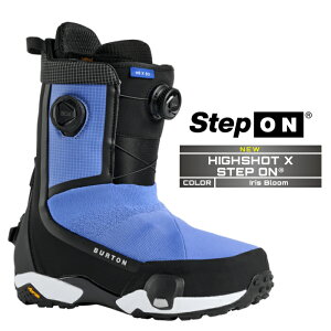 2025-26 BURTON MEN'S HIGHSHOT X STEP ON WIDE Iris Bloom o[g nCVbg GbNX XebvI Xm[{[h u[c Y {Ki 25-26