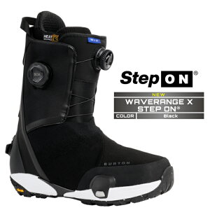 2025-26 BURTON MEN'S WAVERANGE X STEP ON WIDE Black o[g EF[uW GbNX XebvI Xm[{[h u[c Y {Ki 25-26 \񏤕i