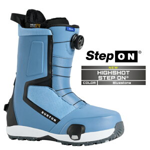 2025-26 BURTON MEN'S HIGHSHOT STEP ON WIDE Blue Stone �o�[�g�� �n�C�V���b�g �X�e�b�v�I�� �X�m�[�{�[�h �u�[�c �����Y ���{���K�i 25-26