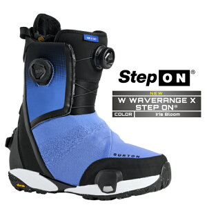 2025-26 BURTON WOMEN'S WAVERANGE X STEP ON WIDE Iris Bloom o[g EF[uW GbNX XebvI Xm[{[h u[c fB[X {Ki 25-26