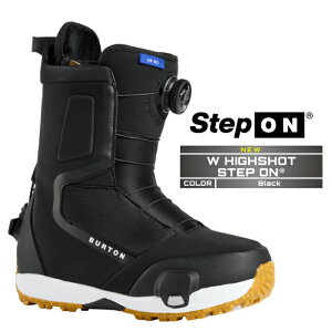 2025-26 BURTON WOMEN'S HIGHSHOT STEP ON Black o[g nCVbg XebvI Xm[{[h u[c fB[X {Ki 25-26 \񏤕i