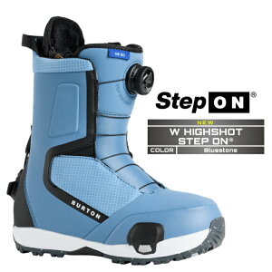 2025-26 BURTON WOMEN'S HIGHSHOT STEP ON WIDE Blue Stone o[g nCVbg XebvI Xm[{[h u[c fB[X {Ki 25-26